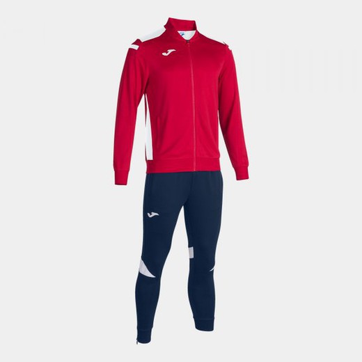 Championship Vi Tracksuit Red White Navy