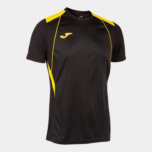 Championship Vii Short Sleeve T-Shirt Black Yellow