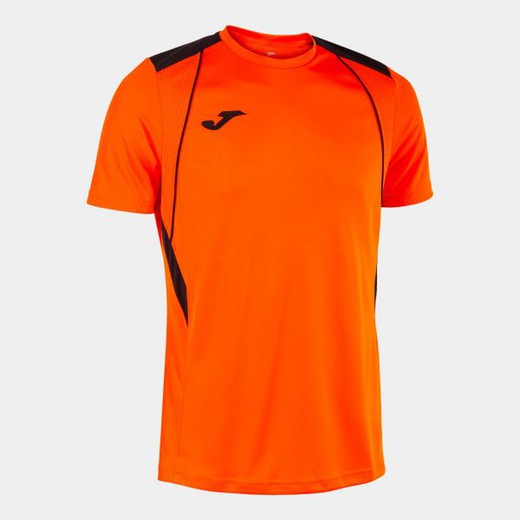Championship Vii Short Sleeve T-Shirt Orange Black
