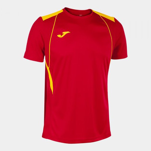 Championship Vii Short Sleeve T-Shirt Red Yellow