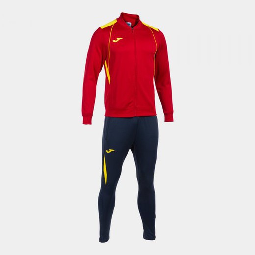 Championship Vii Tracksuit Red Yellow Navy