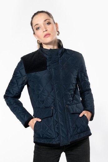 Chaqueta acolchada rombos mujer — Maxport Vestuario Laboral