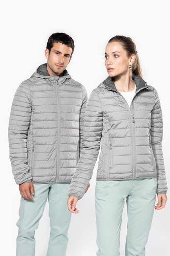 Padded jacket - Grey marl - Men