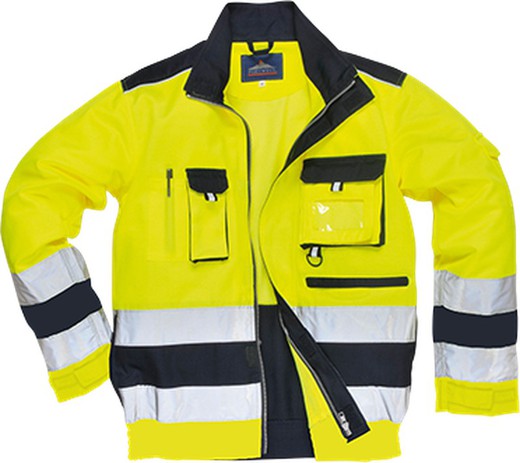 Lille Hi-Vis Contrast Bomber Jacket