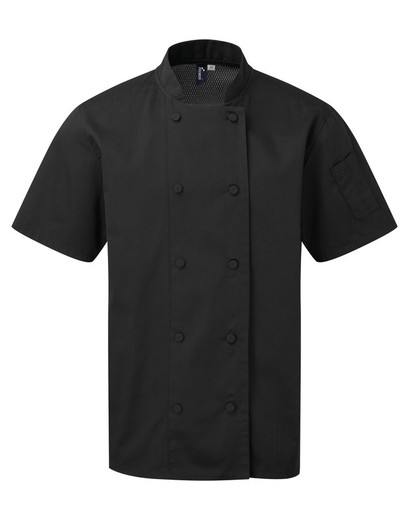 Coolchecker® Short Sleeve Chef Jacket