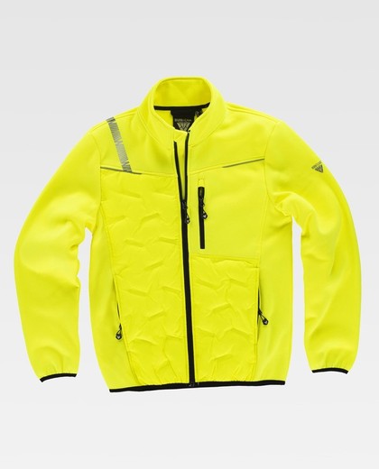 Chaqueta de color Amarillo Fluor