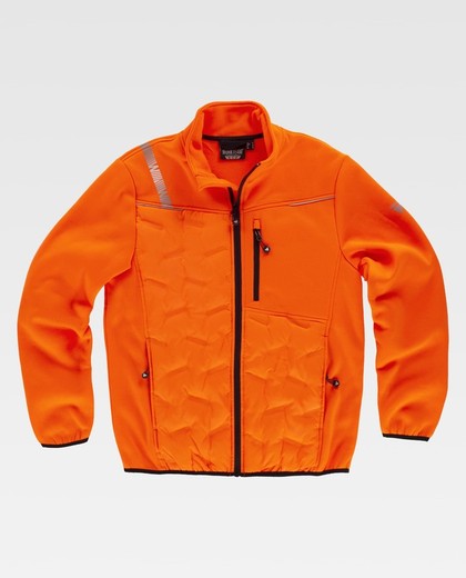 Chaqueta de color Naranja Fluor