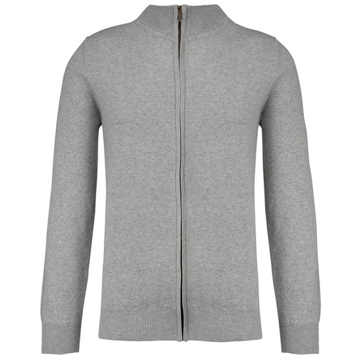 Cardigan premium com zíper