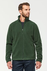 Mikrofleecejacke mit Reißverschluss