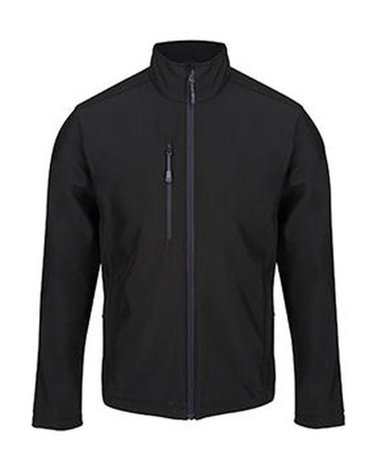 Ehrlich gemachte recycelte Softshell-Jacke