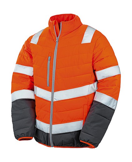 Soft touch safety jacket