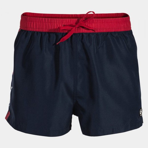 Classic Swim Shorts Navy Red