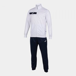 Columbus Tracksuit White Navy