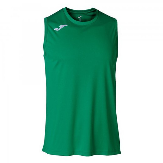 Combi Basket T-Shirt Green Sleeveless