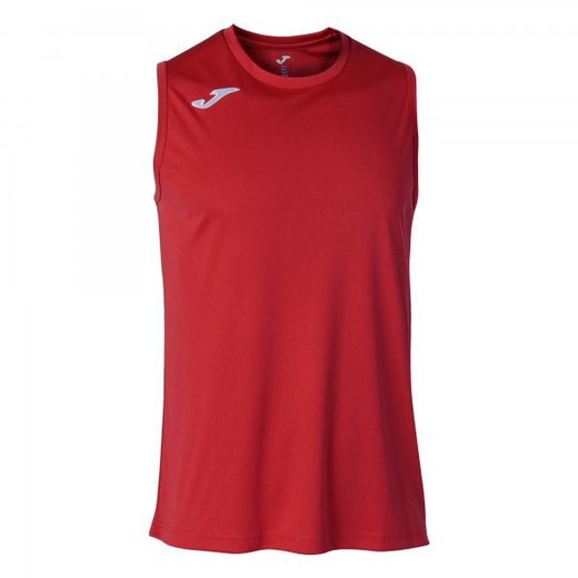 Combi Basket T-Shirt Red Sleeveless