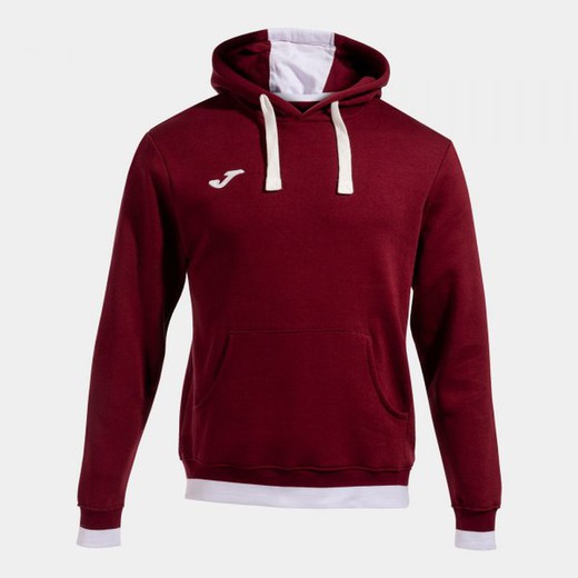 Confort Ii Hoodie Burgundy White