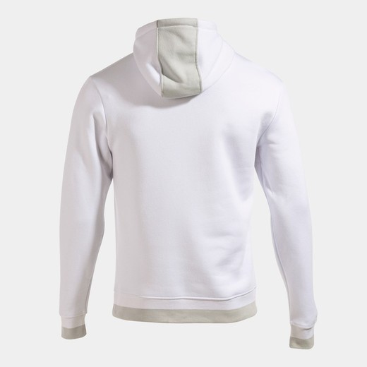 Confort Ii Hoodie White Gray