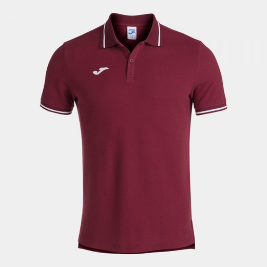 Confort Ii Short Sleeve Polo Burgundy