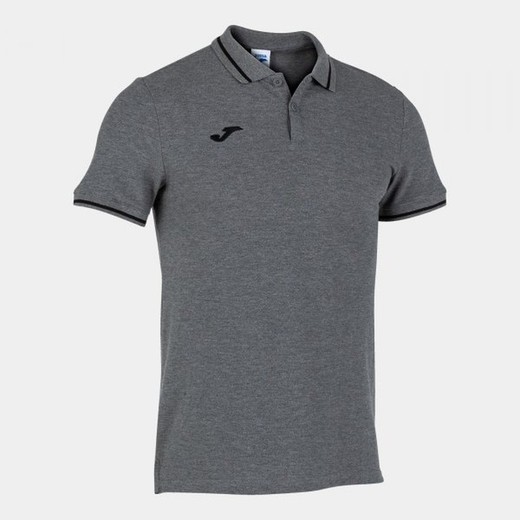 Confort Ii Short Sleeve Polo Melange Grey