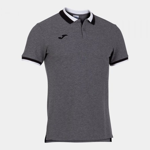 Confort Ii Short Sleeve Polo Melange Grey