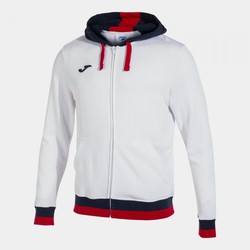 Confort Ii Zip-Up Hoodie White Navy