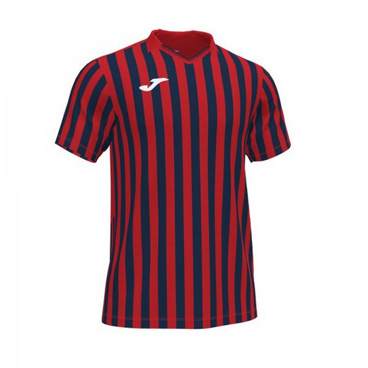 Copa Ii Short Sleeve T-Shirt Red Navy