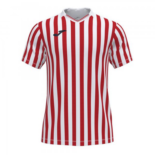 Copa Ii Short Sleeve T-Shirt White Red