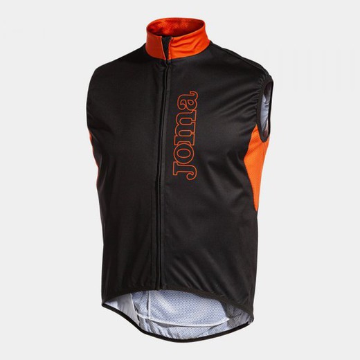 Gilet Crono Noir Orange