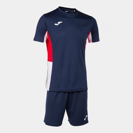 Danubio Ii Set Navy Red White