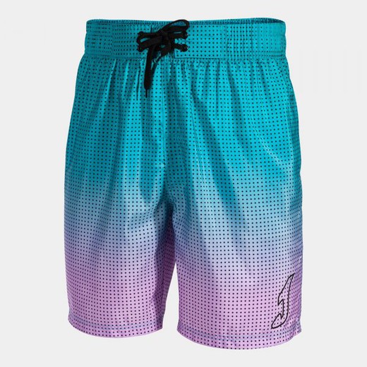 Degraded Swim Shorts Blue