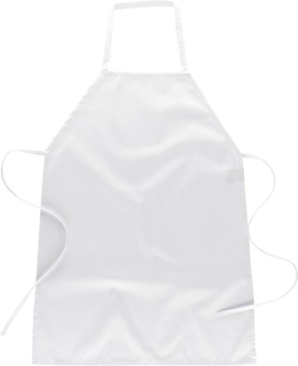 Classic long apron 90x70 without pockets Special manufacturing White