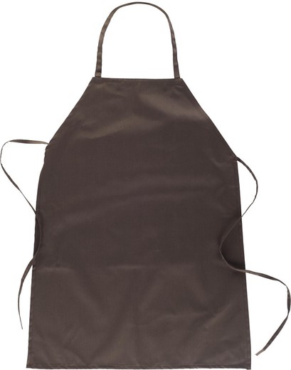 Classic long apron 90x70 without pockets Special manufacture Brown