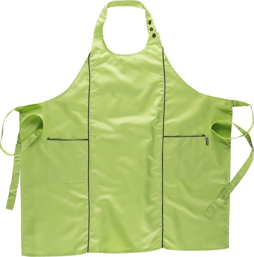 Apron with bib 90x90 Live contrast Green Lime
