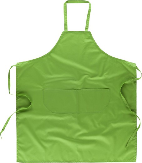 Long cross apron 95x90cm with 2 bags Special manufacture Lime Green