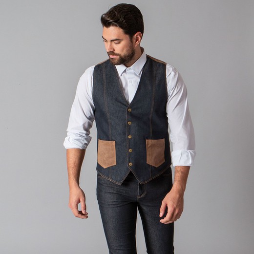 Gilet de cowboy Fiego pour hommes