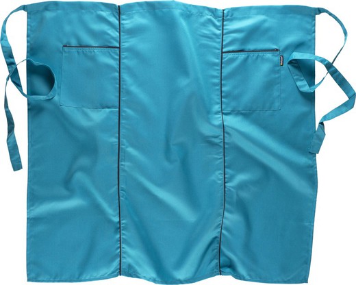 Apron without bib 90x85 Live in contrast Turquoise