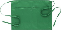 Delantal tipo francés 35x50 con 2 bolsos Verde Pistacho