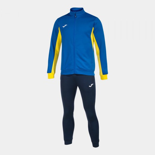 Derby Tracksuit Royal Yellow Navy