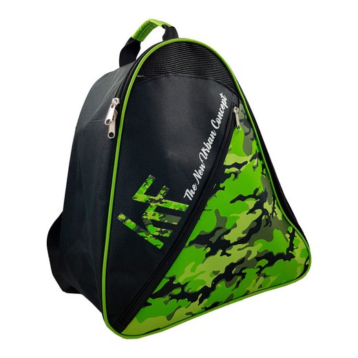 Des krf com. Bolsa mochila patines camu green