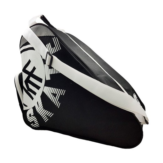 Des krf com. Bolsa patines skate new black/white