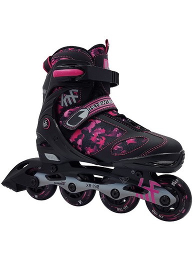 DES KRF SKATE ADJUST XR-190 CAMOUFLAGE ROSE