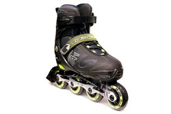 DES KRF SKATE ADJUST XR-280 NOIR/LIME