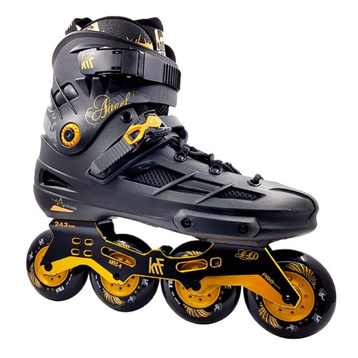 DES KRF PATIN B FRS ANGEL 4x80NEW FRAME NEG/ORO