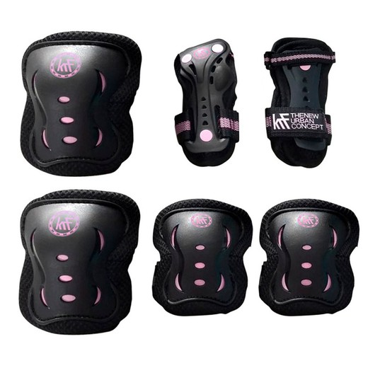 DES KRF PROT. 13 SET PROTEC. JR NEW BLACK/PINK