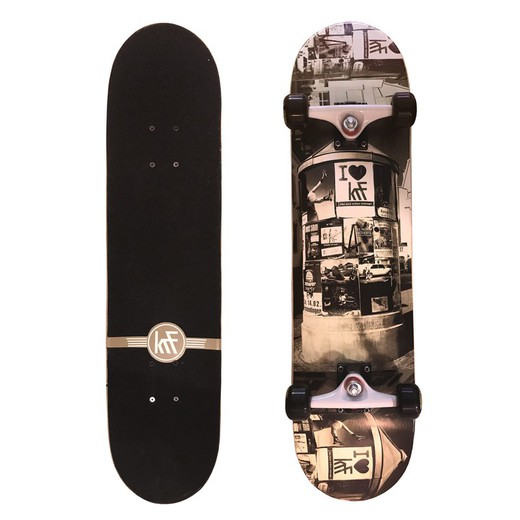 Des krf skateboard - muppy city 31,5x7,75mm