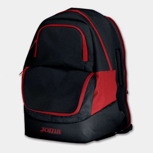 Diamond Ii  Backpack Black Red