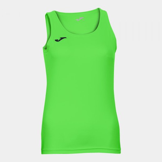 Diana Sleeveless Women Shirt Green Fluor