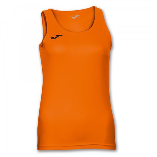 Diana Sleeveless Women Shirt Orange