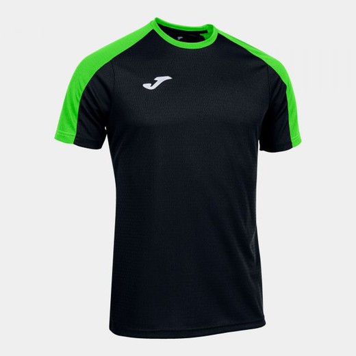 Eco Championship Short Sleeve T-Shirt Black Fluor Green