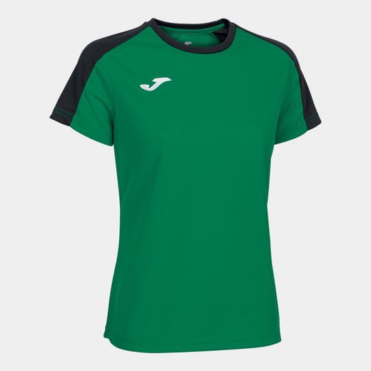 T-Shirt Manche Courte Eco Championship Vert Noir